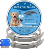 Flea and Tick 6 Month Adjustable One Size Collar Fits for Dogs  $21.84