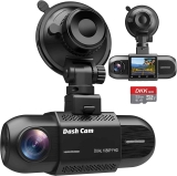 DKK M08 1080p Dual Front & Cabin Car Dash Camera with 1.5″ Display  $43.99