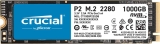 Crucial P2 1TB 3D NAND NVMe PCIe M.2 SSD $64.04