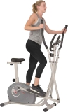 Sunny Health & Fitness Essential Magnetic Upright Seated Elliptical $109.99