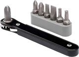 Neiko 1/4″-Drive Mini Ratcheting Screwdriver Set $8.49
