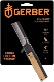 Gerber Quadrant Straight Edge Flipper Knife with Bamboo Handle  $24.94