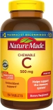 Nature Made Vitamin C 500mg Chewable Tablet 150-Pack $5.77