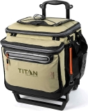 Arctic Zone Titan Deep Freeze 60 (50+10) Can Collapsible Rolling Cooler  $54.25