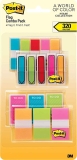 Post-it Miami Collection Assorted Color Flags 320-Pack $6.70