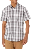 Amazon Essentials Men’s Regular-Fit Short-Sleeve Casual Poplin Shirt  $9.20