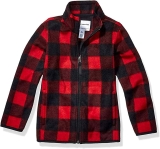 Amazon Essentials Boys’ Polar Fleece Full-Zip Mock Jacket  $10.90