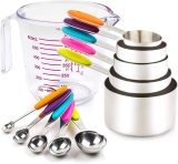 11-Piece Control Kitchen Measuring Spoons and Cups Set  $16.99