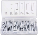 Neiko 60-Pc. Clevis Pin Assortment $13