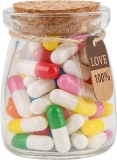 Yadream Love Capsules in a Glass Bottle Gift 50-Pills $7.99
