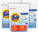 111-Count Tide PODS Free & Gentle, Laundry Detergent Soap Pods  $18.15