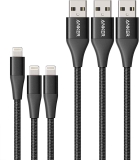 3-Pack Anker Powerline+ II Lightning Cable $26.24