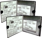 2 Pack ESSENTIAL Car Auto Insurance Registration Document Holders $4.09