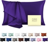 Suatien 20″X 26″ Natural Mulberry Silk Pillowcase  $8.99
