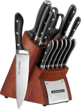 Tramontina Cutlery Knife Set w/ Hardwood Block Forged 14pcs $149.26