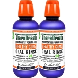 2-Pack TheraBreath Healthy Gums 24-Hour Oral Rinse 16-oz. $11.87