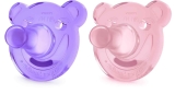 2-Pack Philips Avent Soothie Shapes Pacifier (3-18 Months, Pink/Purple)  $3.78