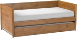 Camaflexi Castanho Mid-Century Trundle Daybed $336