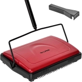 Alpine Non Electric Manual Carpet Sweeper Triple Brush  $22.49