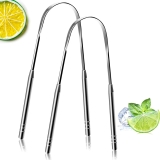 Bealihelp Stainless Steel Tongue Scraper 2-Pack $5.99