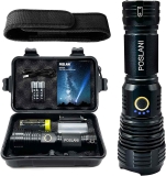 Extremely Bright 50000 Lumens LED Rechargeable Flashlights  $28.79