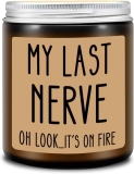 My Last Nerve Candle $13