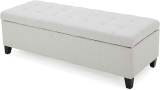 Christopher Knight Home Mission Fabric Storage Ottoman  $106.75