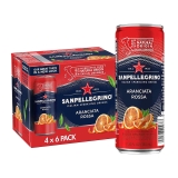 24Pk Sanpellegrino Italian Sparkling Drink Aranciata Rossa 11.15-oz $17.48