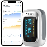 Bluetooth Fingertip Pulse Oximeter with Pulse Rate  $14.99