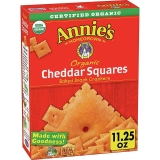 Annies Organic Cheddar Squares Baked Snack Crackers 11.25 oz $5.84