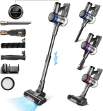 400W 6 in 1 1400W Cordless Stick Vacuum with 28Kpa Powerful Suction  $129.98