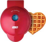 Dash Mini Heart Waffle Maker $9.99