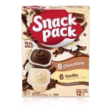 12-Count Snack Pack Chocolate & Vanilla Pudding Cups Family Pack  $3.11