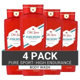 4-Pack Old Spice High Endurance Pure Sport Scent Men’s Body Wash  $11.04