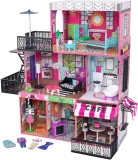 KidKraft Brooklyn’s Loft Wooden Dollhouse with 25-Piece Accessory Set  $71.49