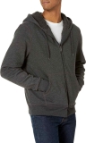 Amazon Essentials Men’s Sherpa-Lined Full-Zip Hooded Fleece Sweatshirt $19