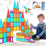 Stem Educational Magnetic Tiles Kids Toys Gifts  $22.09