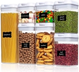 7-Piece Vtopmart Airtight Food Storage Containers with Easy Lock Lids  $22.09