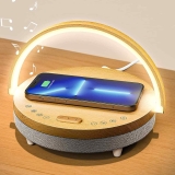 Vivilumens White Noise Wireless Charger Table Lamp $39