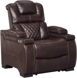 Signature Design by Ashley Warnerton Faux Leather Power Recliner $665.20