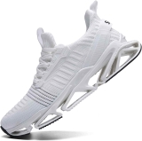 Men’s Walking Breathable Mesh Upper Casual Jogging Shoes (various)  $15.99