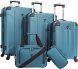 Travelers Club 20″ Chicago Hardside Expandable Spinner Luggage (3 Colors)  $43.91