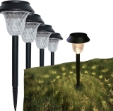 4-Pack Color Changing Solar Powered Waterproof Pathway Lights  $9.99