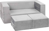 Milliard Kids Couch Modular Kids Sofa for Toddler and Baby  $139.99