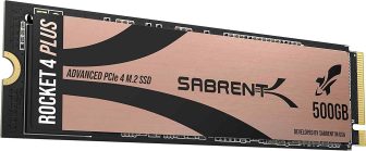 Sabrent Rocket 4 Plus 500GB M.2 Internal SSD  $59.99