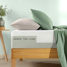 Zinus Green Tea Luxe 10″ Medium Smooth Top King Memory Foam Mattress  $301.60