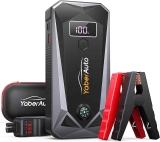 YaberAuto 4000A 26800mAh Portable Car Jump Starter Battery Pack  $61.99