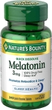 Nature’s Bounty Melatonin 3mg Sleep Aids Supplement, 240 Count $5.60