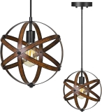 Ceiling Mount Pendant Hanging Light Fixtures with Adjustable 6.6ft Rod  $20.00
