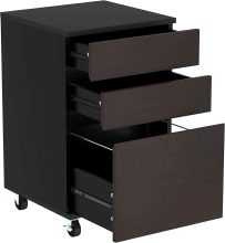 YITAHOME 3 Drawer Mobile Rolling File Cabinet with Wheels  $53.99